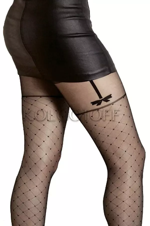 Колготки з візерунком оптом LORES Piacere 20