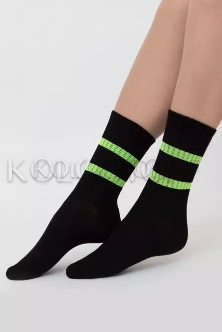 Шкарпетки жіночі бавовняні оптом GIULIA WS3 SOFT NEON
