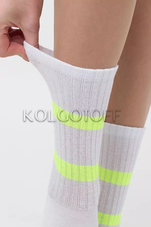Шкарпетки жіночі бавовняні оптом GIULIA WS3 SOFT NEON