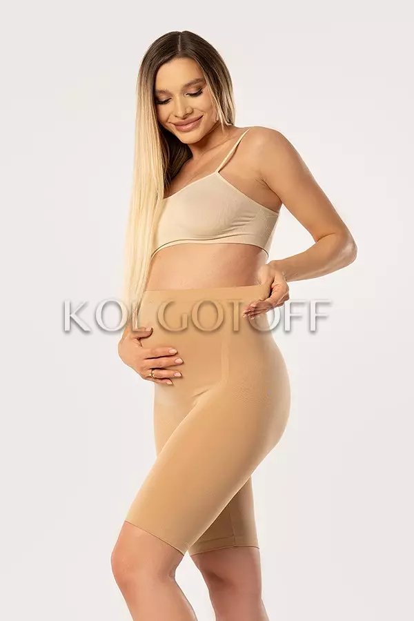 Безшовні шорти для майбутніх мам оптом KOLGOTOFF Mama Shorts 90 Den