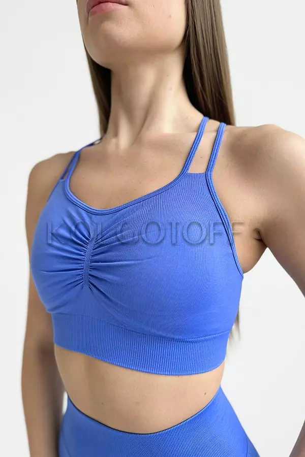 Безшовний спортивний топ оптом TM KOLGOTOFF TOP Define Seamless