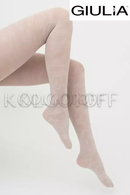 Колготки бавовняні з візерунком оптом GIULIA Eclipse 150 model 3