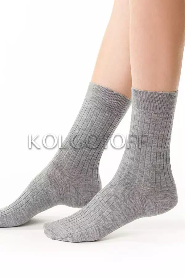 Шкарпетки жіночі з мериносовою вовною оптом STEVEN ART 130 woman