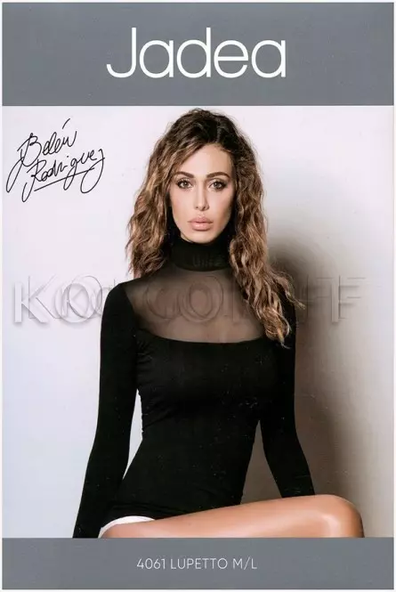 Жіноча бавовняна водолазка оптом JADEA Lupetto Art 4061