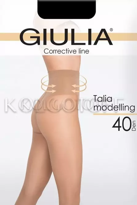 Колготки моделюючі оптом GIULIA Talia Modeling 40