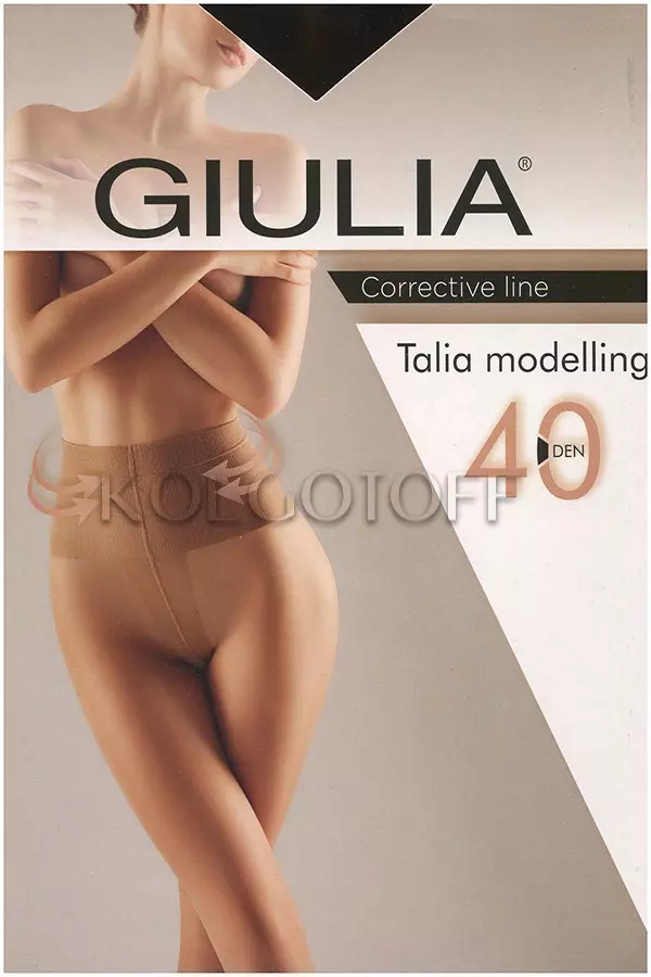 Колготки моделюючі оптом GIULIA Talia Modeling 40