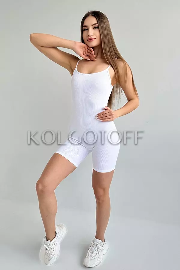 Безшовний комбінезон оптом KOLGOTOFF Jumpsuit model 1 (тонка бретель)
