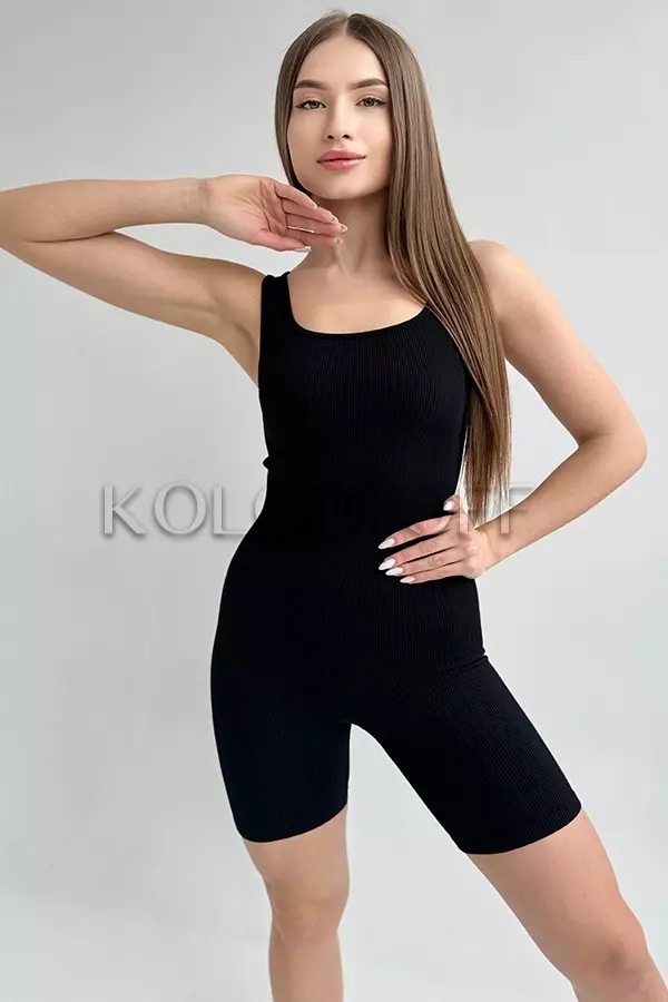 Безшовний комбінезон оптом KOLGOTOFF Jumpsuit model 2 (широкая бретель)