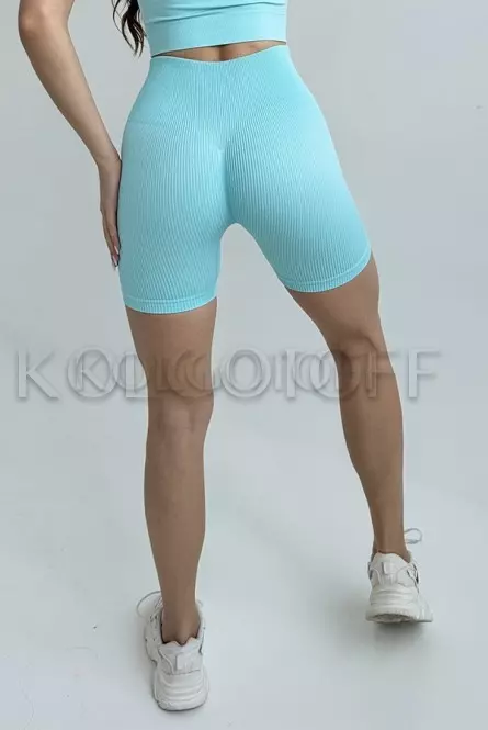 Жіночі шорти в рубчик оптом KOLGOTOFF Shorts RIBBED Push - Up