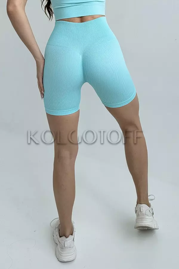 Жіночі шорти в рубчик оптом KOLGOTOFF Shorts RIBBED Push - Up