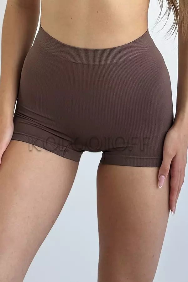 Трусики шортики безшовні в рубчик оптом GIULIA BOXER briefs RIB