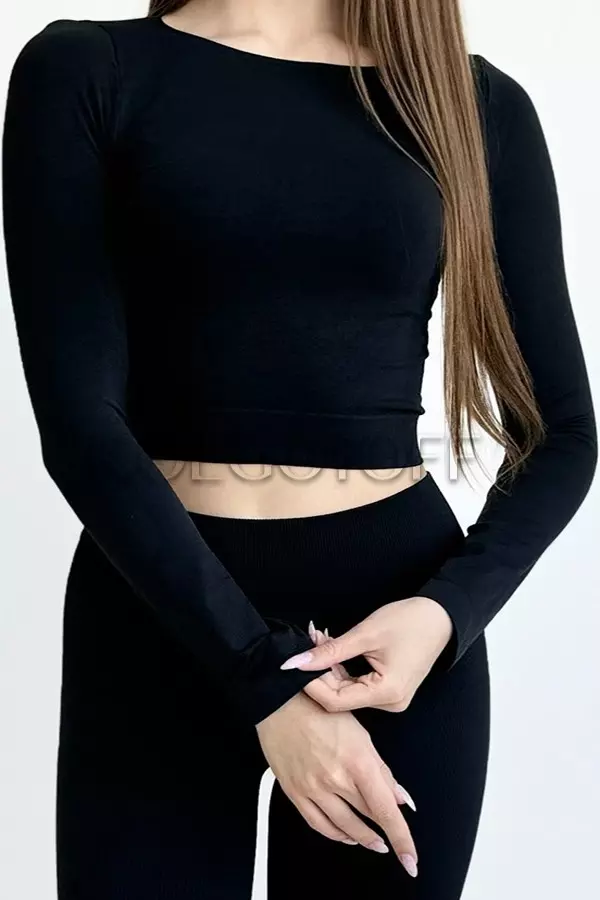 Безшовна кофта оптом NTF CROP TOP