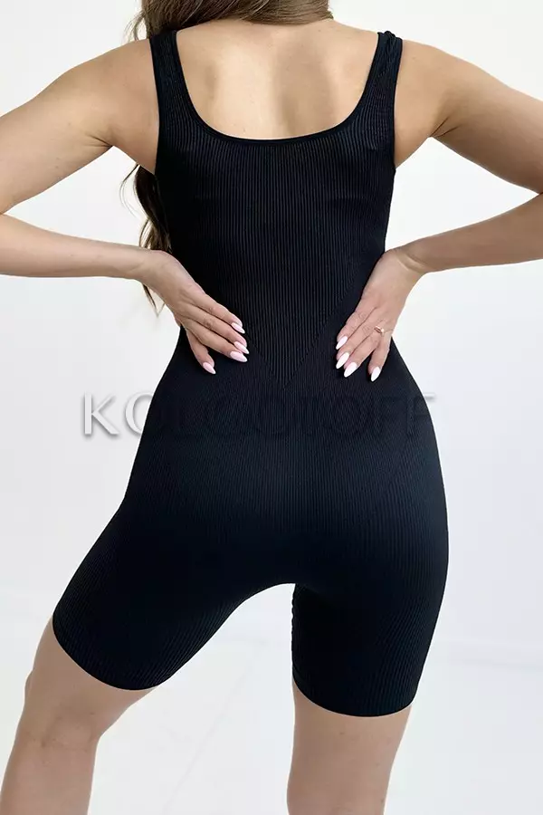 Безшовний комбінезон оптом NTF Jumpsuit RIB (широка бретель)