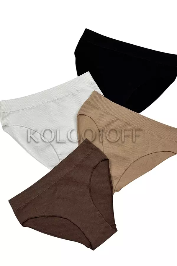 Трусики сліп безшовні в рубчик оптом NTF Slip RIB