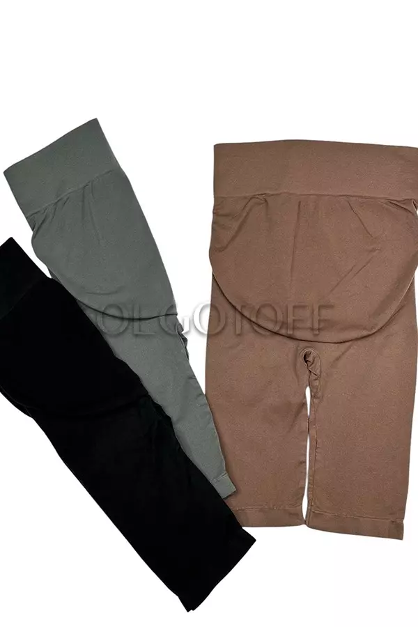 Безшовні шорти для майбутніх мам оптом NTF Mama Tracks