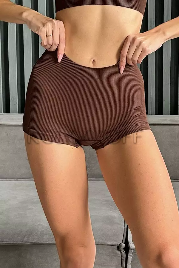 Безшовні трусики-шорти оптом TM KOLGOTOFF Shorts RIBBED