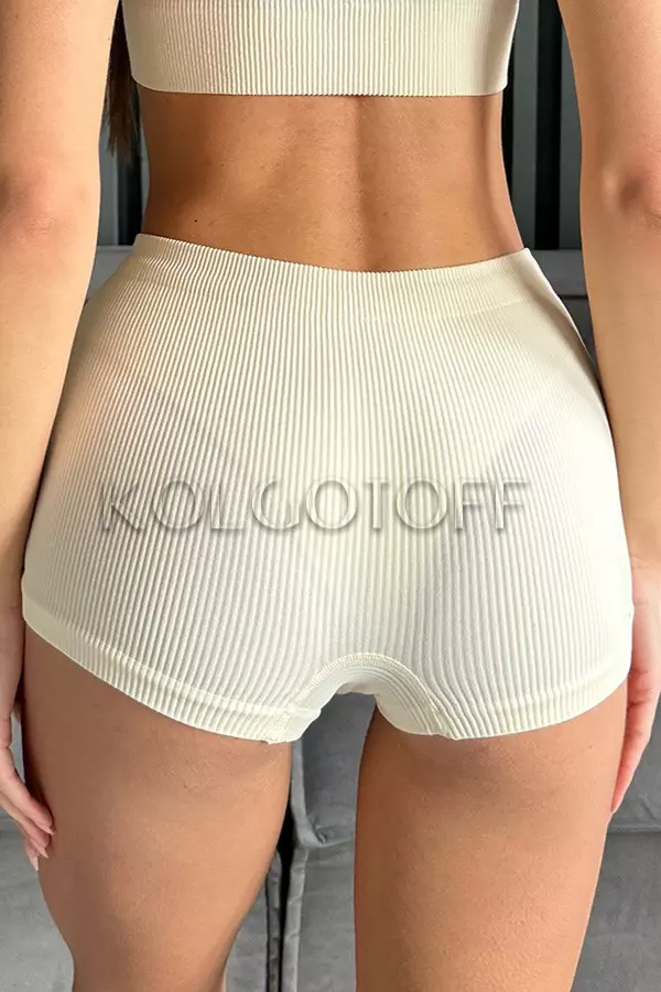 Безшовні трусики-шорти оптом TM KOLGOTOFF Shorts RIBBED