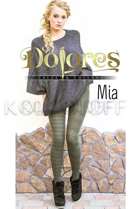 Колготки теплі з люрексом оптом DOLORES Mia Lurex