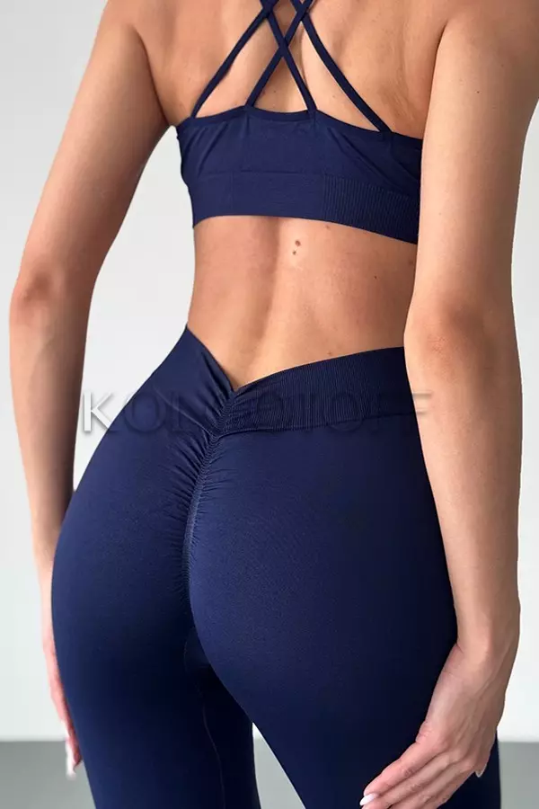 Безшовні лосини з ефектом пуш-ап оптом NTF V-Leggings