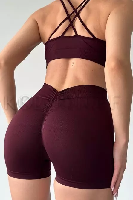 Безшовні шортики з ефектом пуш-ап оптом NTF V-Shorts