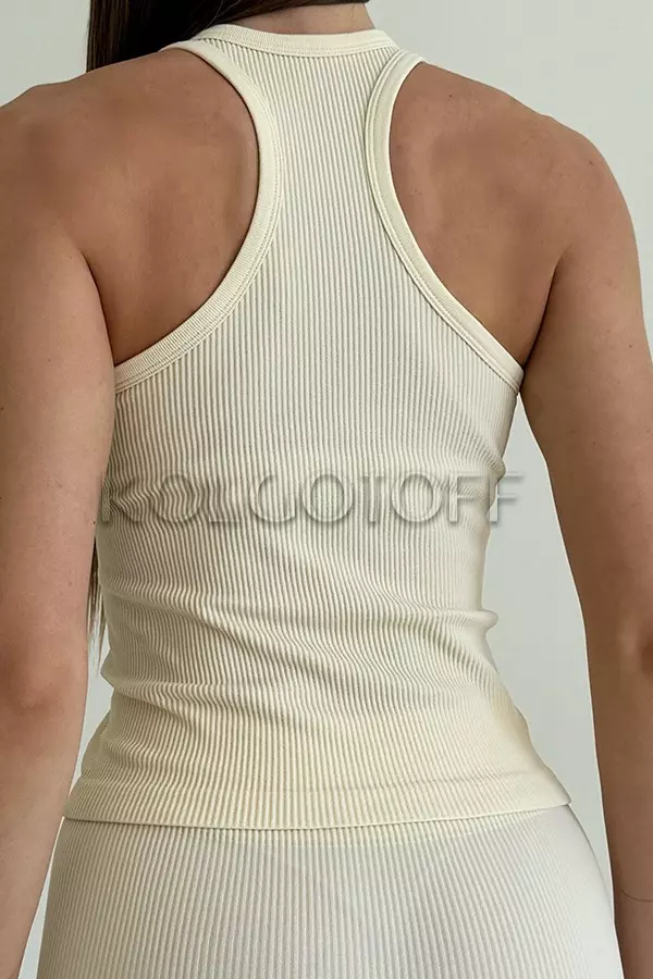 Майка безшовна в рубчик оптом KOLGOTOFF CANOTTA RIBBED SPORT