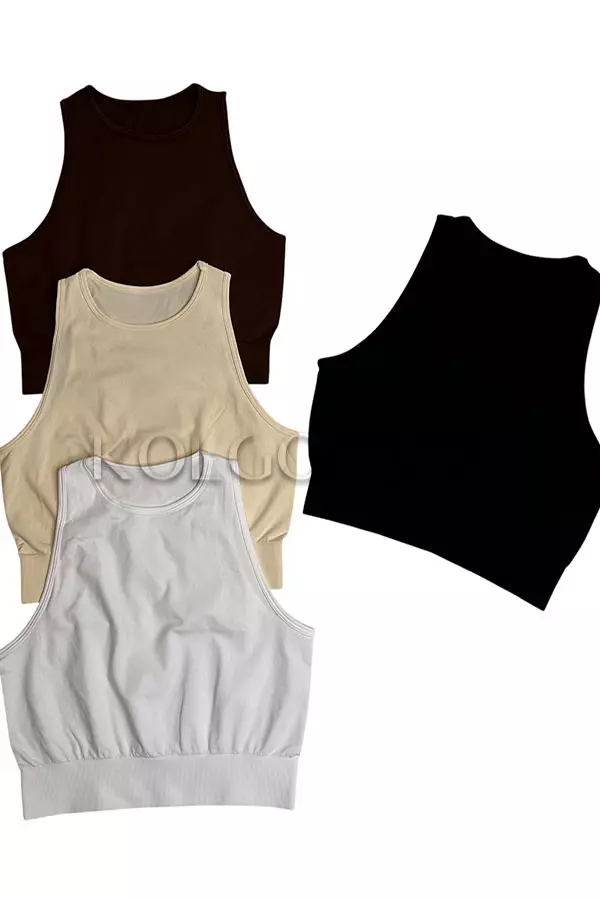 Майка-топ безшовна оптом KOLGOTOFF CROPPED TANK TOP