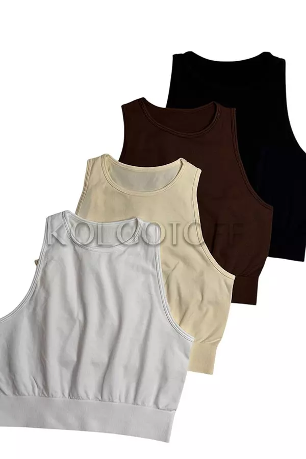 Майка-топ безшовна оптом KOLGOTOFF CROPPED TANK TOP