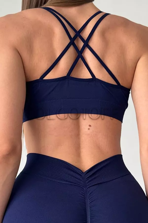 Спортивний жіночий топ оптом NTF V-top