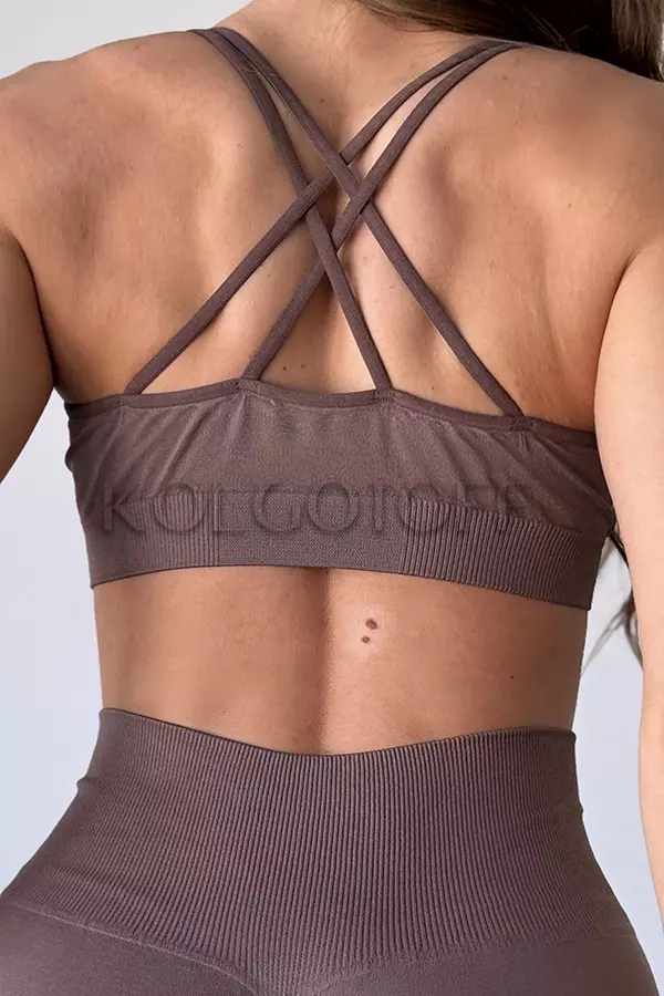 Спортивний жіночий топ оптом NTF V-top