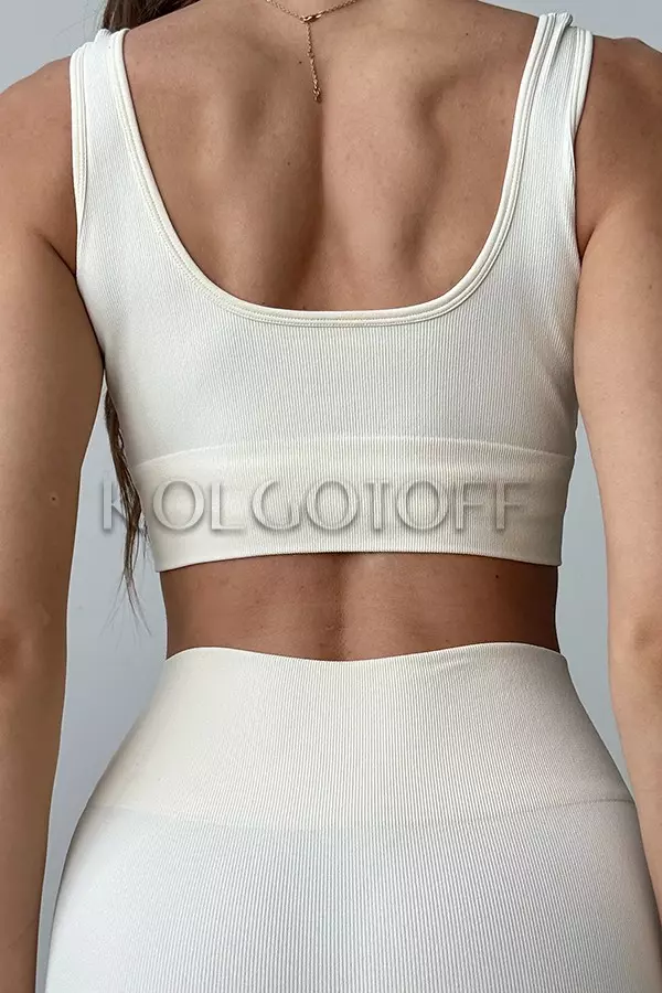 Топ жіночий в рубчик оптом KOLGOTOFF TOP RIBBED LIGHT