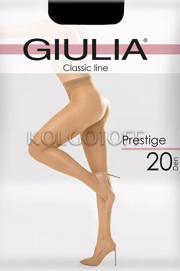 Колготки жіночі без шортиків оптом GIULIA Prestige 20